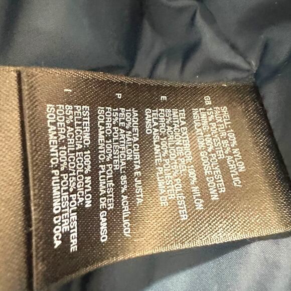 North Face Arctic Down HyVent Parka in Turquoise Size Medium - Picture 4 of 10